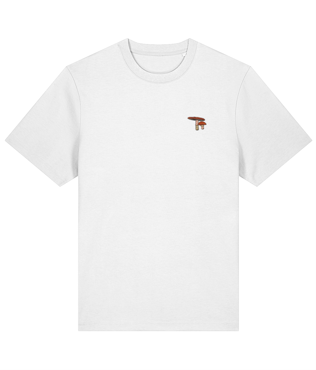Fly Agaric Embroidered Organic Tee