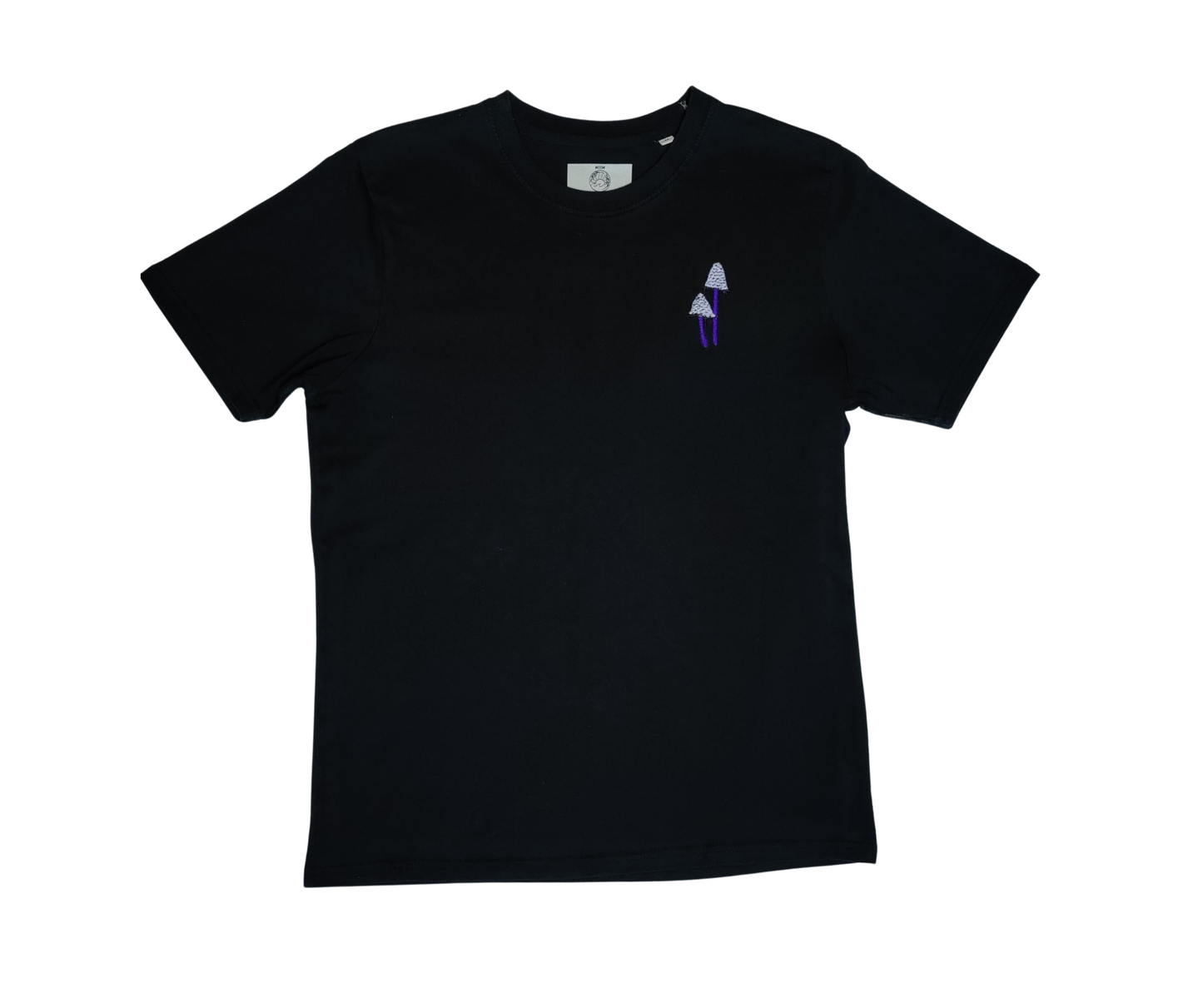 Shaggy Mane Embroidered Organic Tee