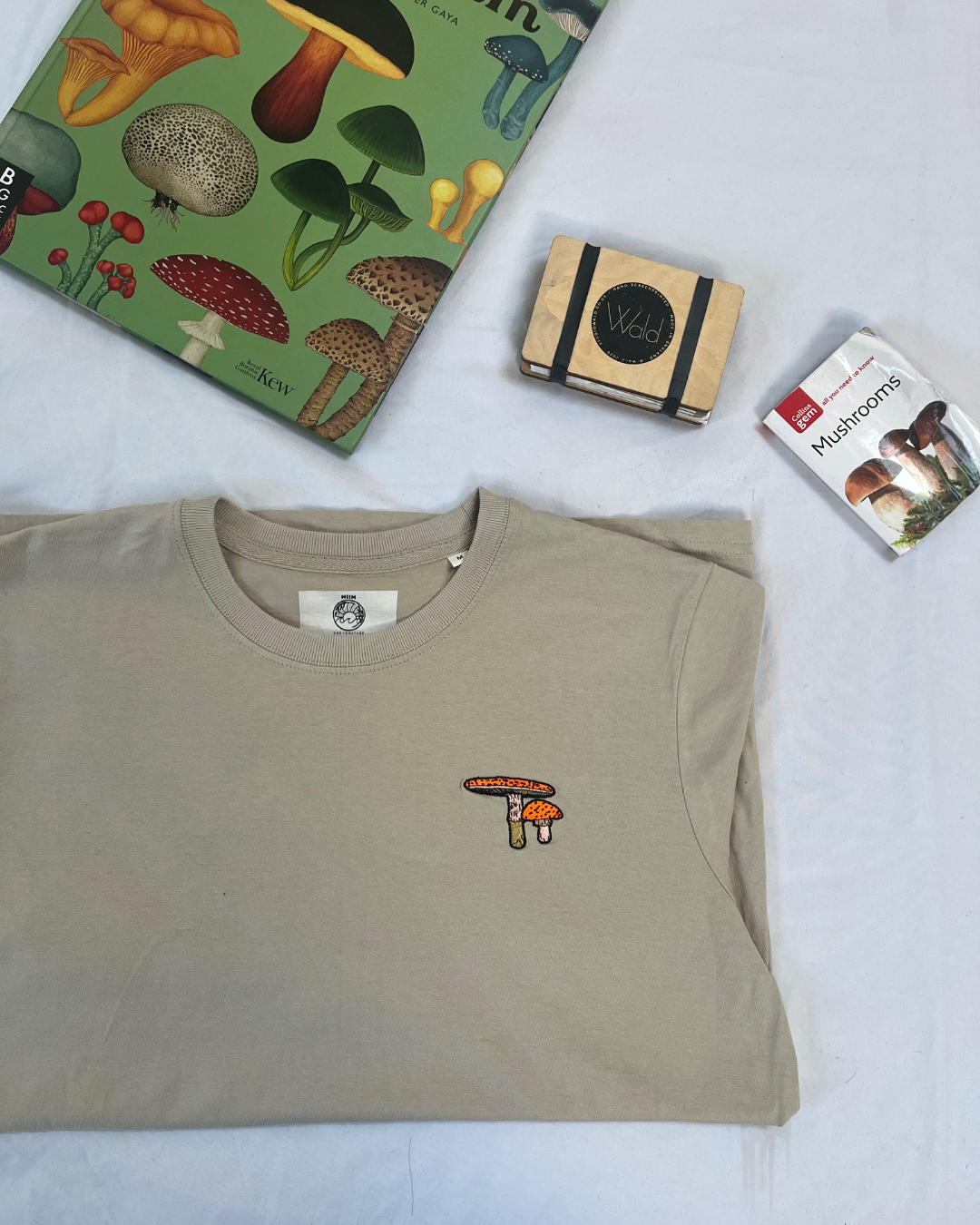 Fly Agaric Embroidered Organic Tee