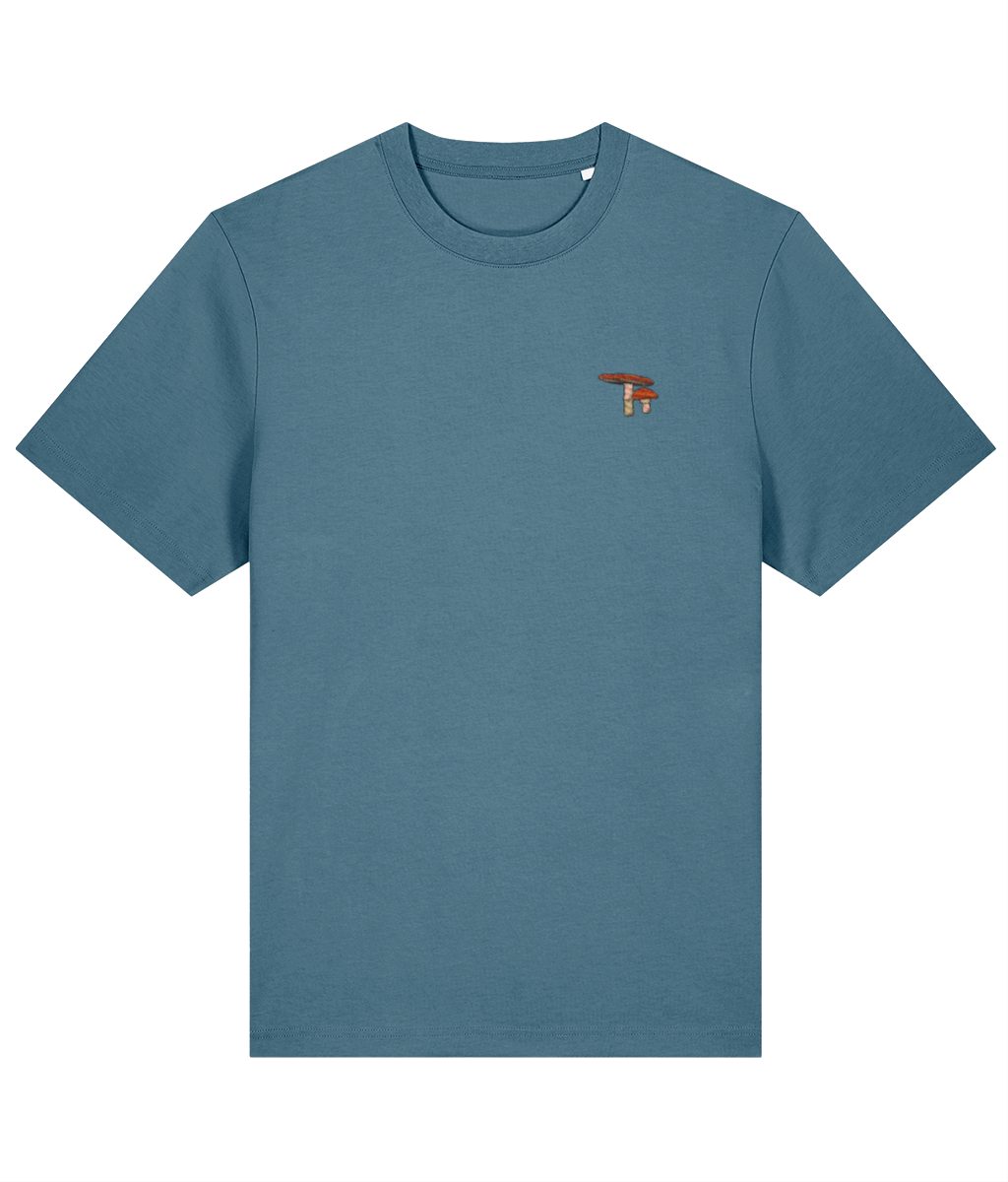 Fly Agaric Embroidered Organic Tee